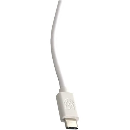 alimentation officielle Raspberry Pi 5 USB-C 27W, alimentation USB-C, blanc