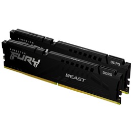 Kingston Technology FURY Beast 32GB 6000MT/s DDR5 CL36 DIMM (2er-Kit) Black EXPO