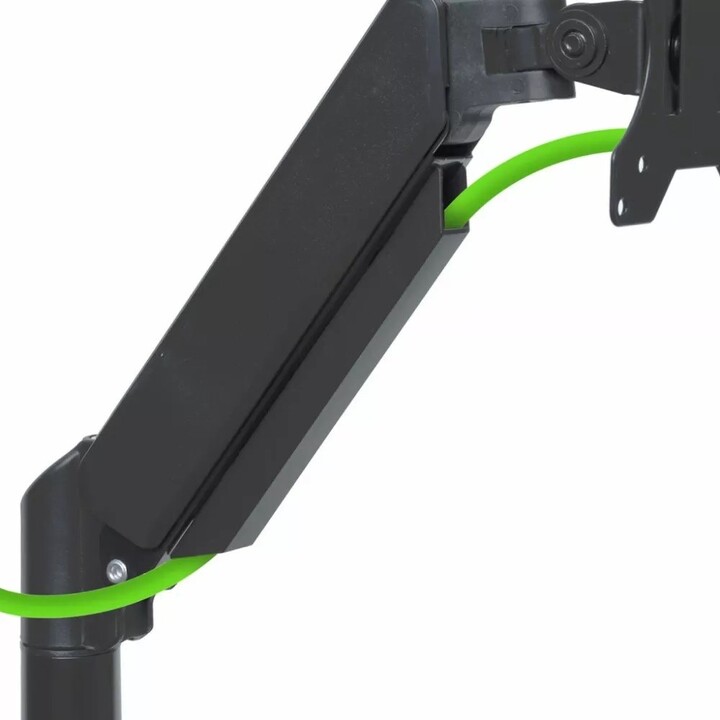 Supporto da tavolo per monitor LED/LCD 13-27" ART UM-115 supporto gas 2-6,5 kg Nero