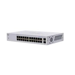 Cisco CBS110-24T Switch Gigabit Ethernet de 24 portas Preto