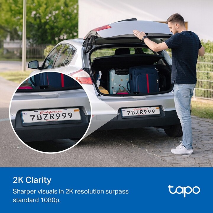 TP-Link Telecamera di sorveglianza Tapo C410 Telecamera di sicurezza Bullet IP Esterno 2304 x 1296 Pixel Soffitto/parete