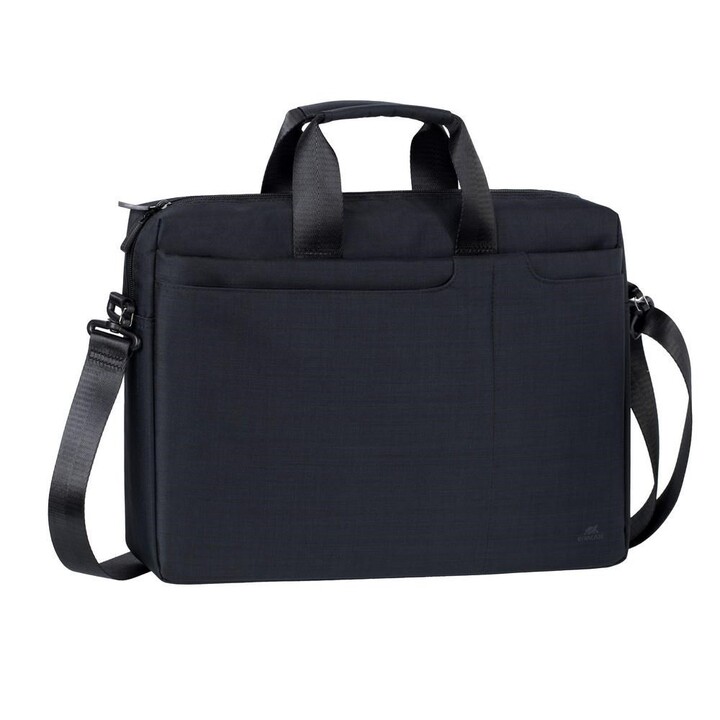 Rivacase Biscayne 39,6 cm (15.6") Bandolera Negro