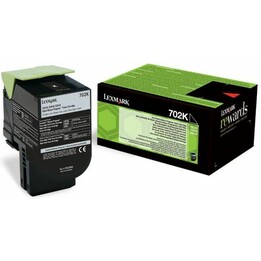 Lexmark 702K - sort - original - toner