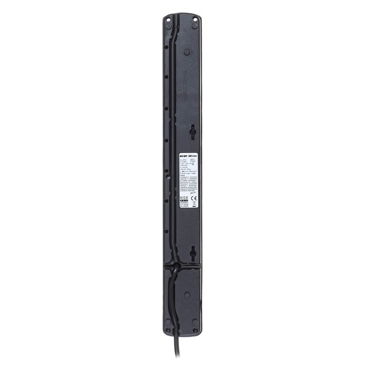 ACAR S8 PRO base múltiple 8 salidas AC Interior Negro