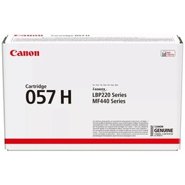 Canon CRG057K / 057K CRG-057H 3010C004 Tóner de contrato negro