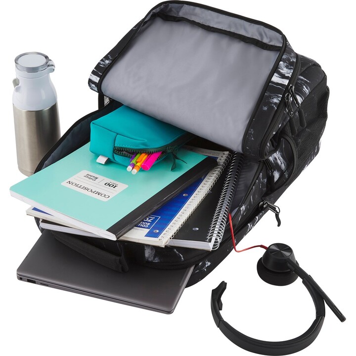 HP Campus XL Backpack with Marble Pattern