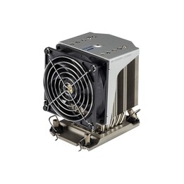Supermicro SNK-P0080AP4 Computer Cooling System Processor Air Cooler 9.2 cm Black, Stainless Steel