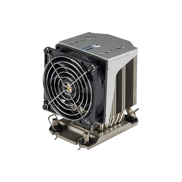 Supermicro SNK-P0080AP4 Computer Cooling System Processor Air Cooler 9.2 cm Black, Stainless Steel