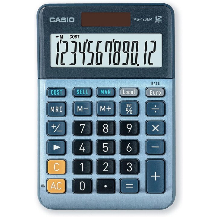 Calc casioms-120em s12d tx+/-00