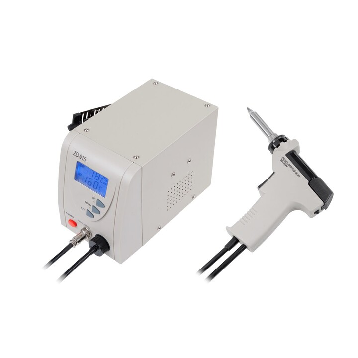 Soldering/desoldering station with 915 processor