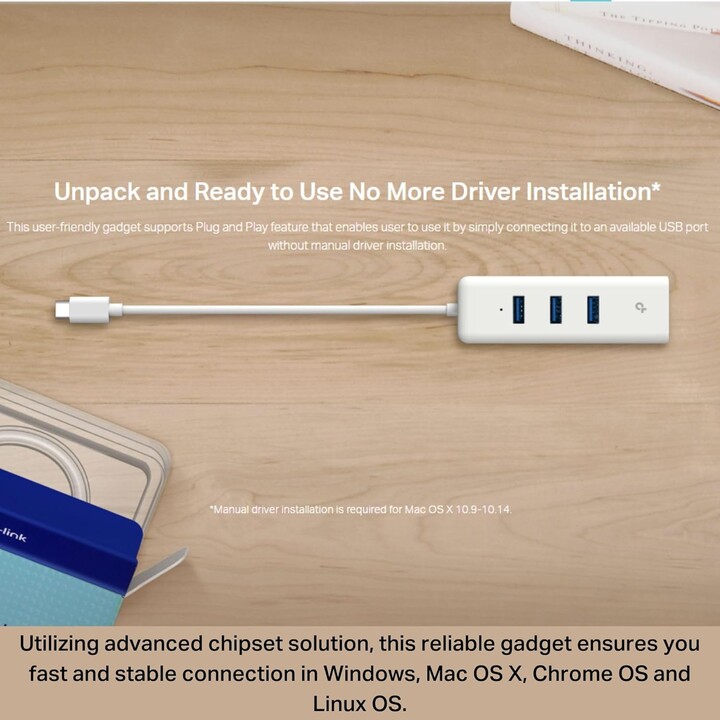 Carte réseau TP-LINK UE330C USB 3.0 Type C