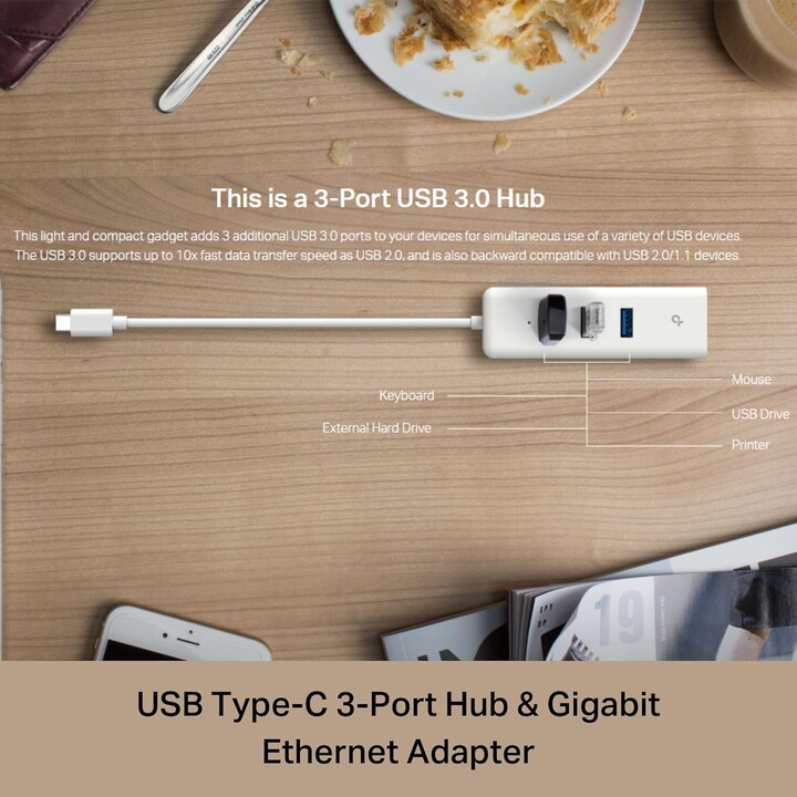 Carte réseau TP-LINK UE330C USB 3.0 Type C