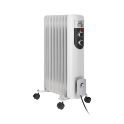 Teesa TSA8036 Calentador eléctrico de aceite blanco 2000 W