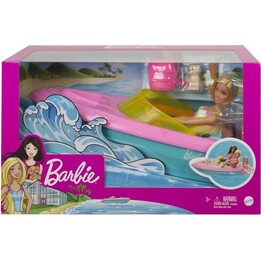 Barbie Schnellboot + GRG30 MATTEL Puppe