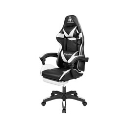 Cadeira Gaming Kruger&Matz GX-150 Preto e Branco