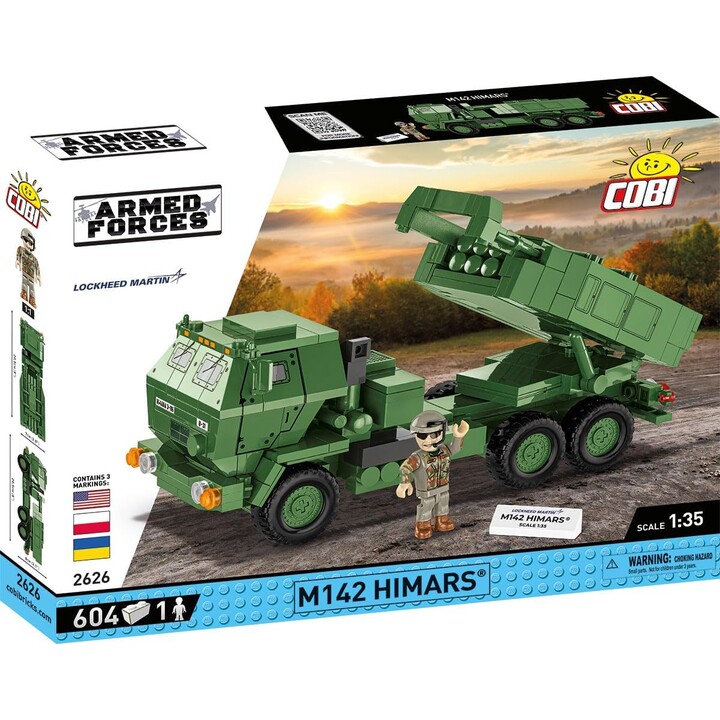 COBI 2626 Armed Forces M142 HIMARS 621 Bricks