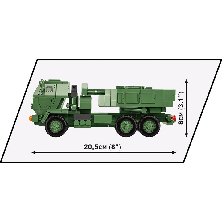 COBI 2626 Armed Forces M142 HIMARS 621 Bricks