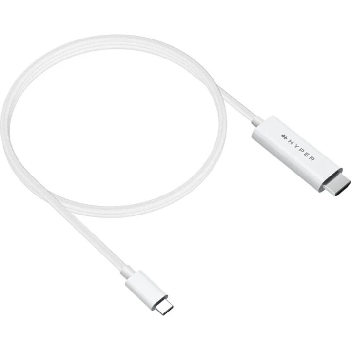 Câble USB-C vers HDMI 4K - blanc