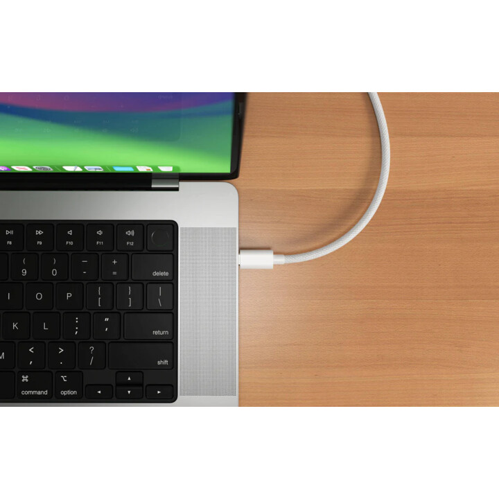 Cabo 4k usb-c para HDMI - branco