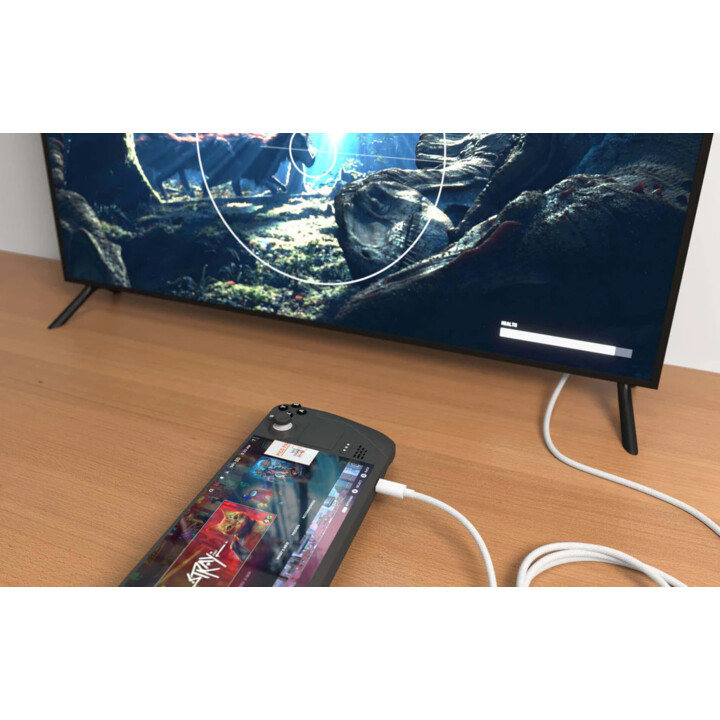 4k usb-c to hdmi cable - white
