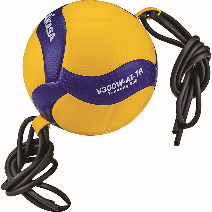 Mikasa V300W-AT-TR - voleibol con elásticos, talla 5