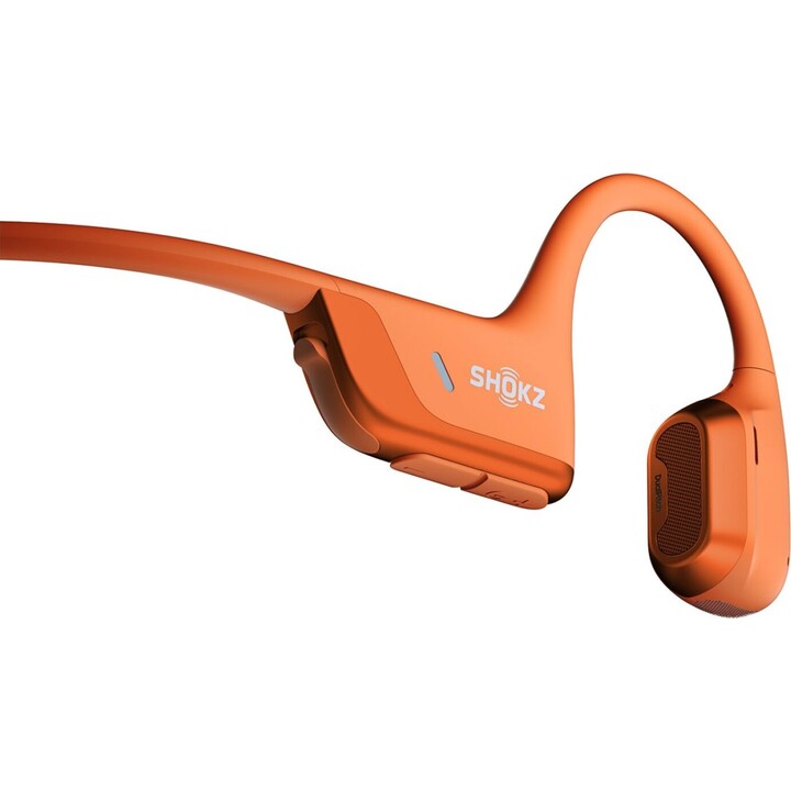Shokz S820-ST-BK-US OpenRun Pro 2 fones de ouvido sem fio abertos em laranja