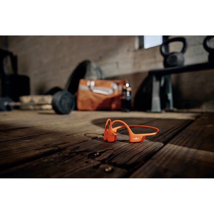 Shokz S820-ST-BK-US OpenRun Pro 2 fones de ouvido sem fio abertos em laranja