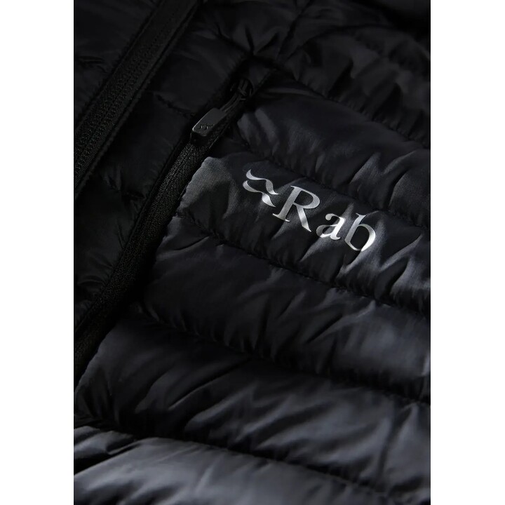 Rab, Microlight Alpine, Technical down jacket, Size L, Black Graphene