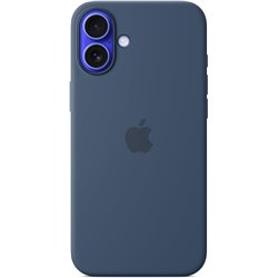 Apple iPhone 16 Plus Silicone Case with MagSafe - Denim