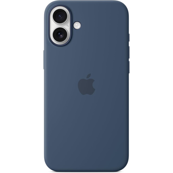 Apple iPhone 16 Plus Silikonhülle mit MagSafe – Denim
