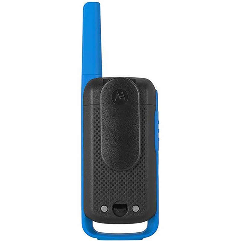 Motorola Mobility T62 Walkie Talkie, Blue/Black, 2 Pieces