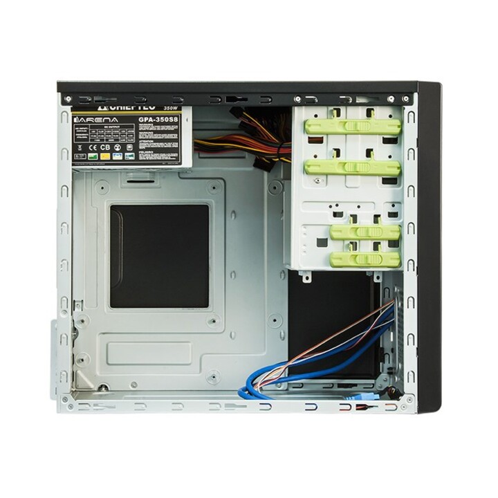 Chieftec XT-01B-350GPB Mini Tower Computer Case Black 350W