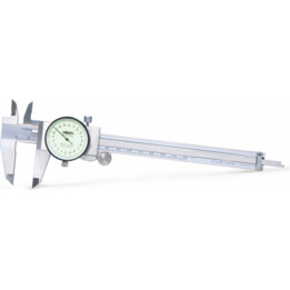 Insize 1312-150A, Paquímetro com mostrador 150mm, Precisão, Prata