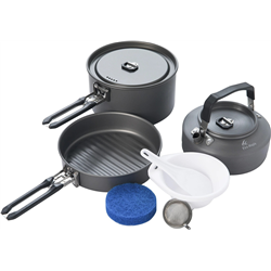 Batería de cocina fiesta 2-negro