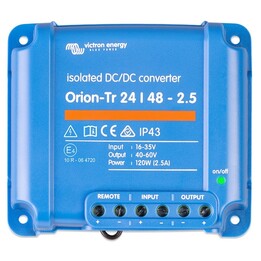 Conversor isolado Victron Energy Orion-Tr 24/48-2.5A DC-DC 120W