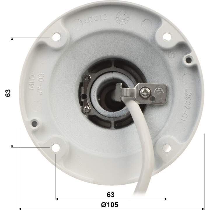 Câmera IP Hikvision Ds-2cd2t66g2h-4i(2,8 mm)