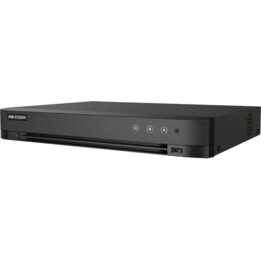 Hikvision iDS-7216HQHI-M1/XT 16CH 3K DVR con riconoscimento facciale AcuSense (nero)