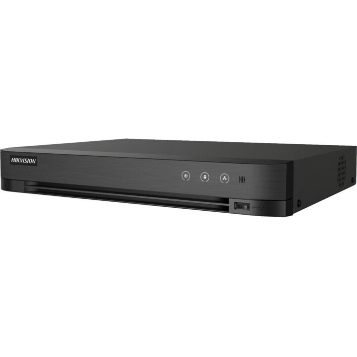 Hikvision iDS-7216HQHI-M1/XT 16CH 3K DVR avec reconnaissance faciale AcuSense (Noir)