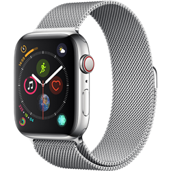 DEVIA ARMBAND FÜR APPLE WATCH 42/44/45/49MM MAILAND SILBER