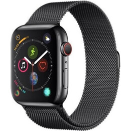 Bracelet Devia pour apple watch 42/44/45/49mm milanais gris sidéral