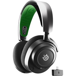 Steelseries Arctis Nova 7x kabellose und kabelgebundene Kopfhörer, Stirnband, Spiel, USB, Typ C, Bluetooth, Schwarz, Grün