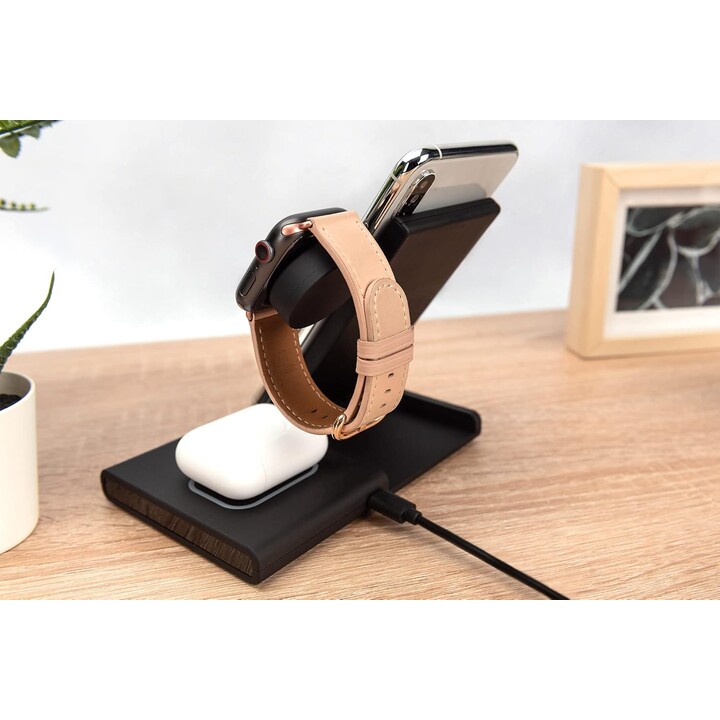 Digitus 3-in-1 Foldable Wireless Charging Station