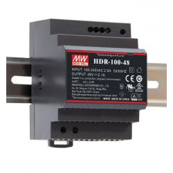 HDR DIN RAIL POWER SUPPLY 92W 3.83A 85-264V AC - 120-370V DC / 24V DC 4M
