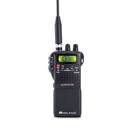 Rádios bidirecionais Midland C1267 40 canais 26,565 - 27,99125 MHz Preto