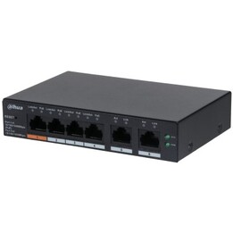 Dahua Technology DH-CS4006-4GT-60 Switch di rete Gestito L2 Gigabit Ethernet (10/100/1000) Power over Ethernet (PoE) Nero