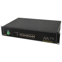 PULSAR S116 Switch mit 16 Anschlüssen für bis zu 16 IP-Kameras
