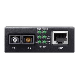 Cudy MC100GSB-60B convertisseur de média 1000 Mbit/s multimode/monomode noir