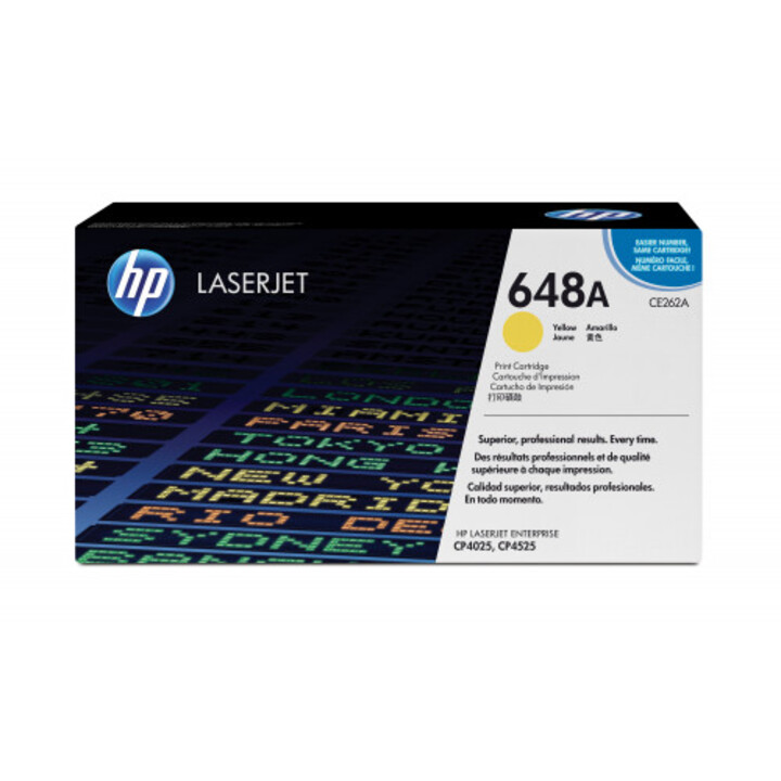 HP 648a Toner HP648a Gelb (ce262a)