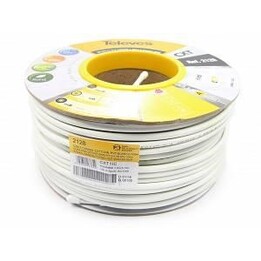 Televes CXT 1.02 CU 79% PVC coaxial cable white 100m