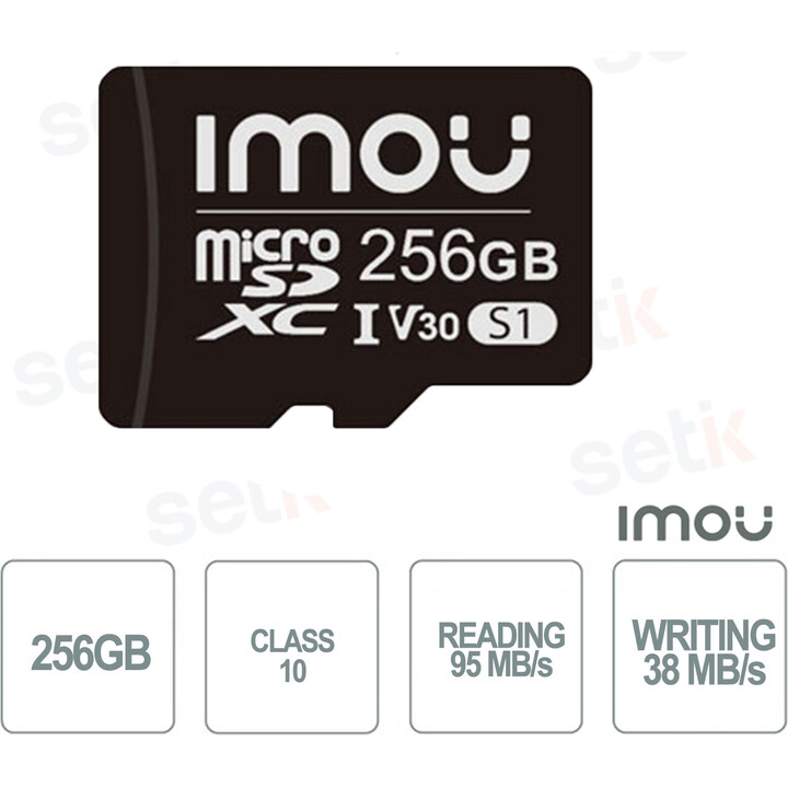 256GB IMOU microSD memory card